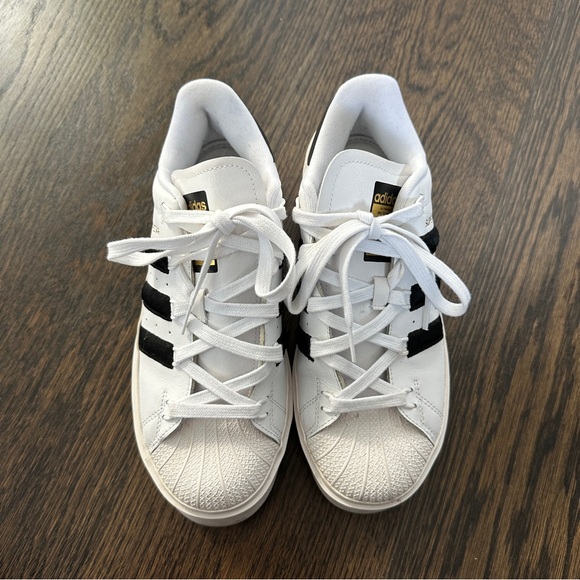Adidas Women’s Superstar Bonega Platform Sneakers - Picture 11 of 12